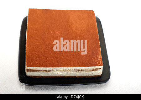 klassische italienische Tiramisu Dessert frisch hausgemacht Stockfoto