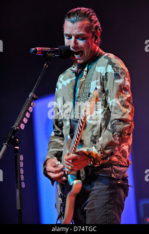 Gavin Rossdale Bush führt während Samsung AT&T Krush 2011 Sommertour an der Congress Theater Chicago, Illinois - 18.08.11 Stockfoto