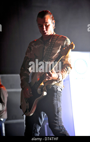 Gavin Rossdale Bush führt während Samsung AT&T Krush 2011 Sommertour an der Congress Theater Chicago, Illinois - 18.08.11 Stockfoto