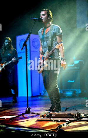 Gavin Rossdale Bush führt während Samsung AT&T Krush 2011 Sommertour an der Congress Theater Chicago, Illinois - 18.08.11 Stockfoto