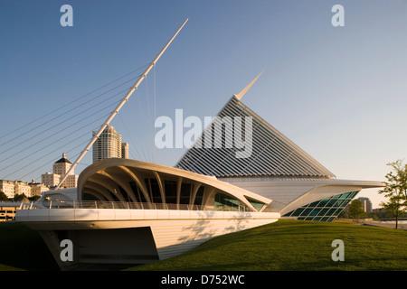 QUADRACCI PAVILLON (© SANTIAGO CALATRAVA 2001) MILWAUKEE ART MUSEUM MILWAUKEE WISCONSIN USA Stockfoto