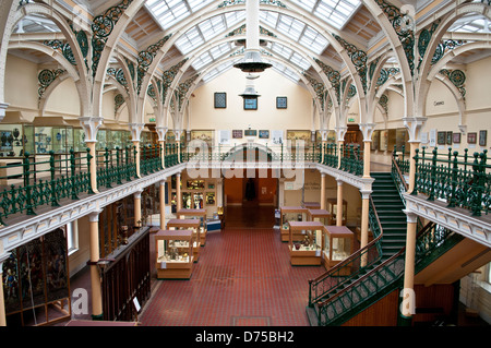 Industrial-Galerie, der ursprüngliche Teil des Art Gallery, Birmingham Museum and Art Gallery, Birmingham, UK Stockfoto