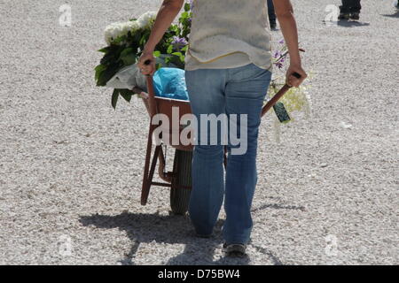 28. April 2013 Floracult Gartenschau in La Storta in der Nähe von Rom Italien Stockfoto