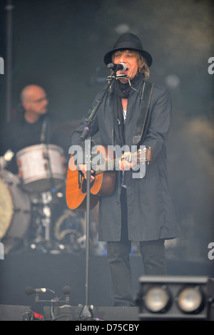 Jean-Louis Aubert 36. Paleo Festival-Tag 3 - Performances Nyon, Schweiz – 21.07.11 Stockfoto