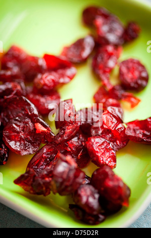 Getrocknete Cranberries Blasenentzündung Prävention. Stockfoto