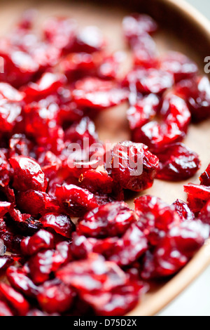 Getrocknete Cranberries Blasenentzündung Prävention. Stockfoto