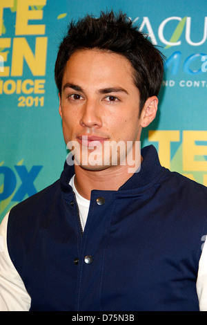 Michael Trevino 2011 Teen Choice Awards statt im Gibson Amphitheatre - Pressroom Universal City, Kalifornien - 07.08.11 Stockfoto