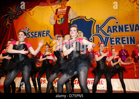 Essen, Deutschland, tanzen in der Ruhr-Karneval, Garten Stockfoto