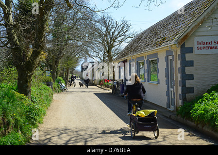 Das Avenue, größere Sark Sark, Vogtei Guernsey, Channel Islands Stockfoto