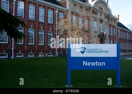 Newton, der Universität Northampton Stockfoto