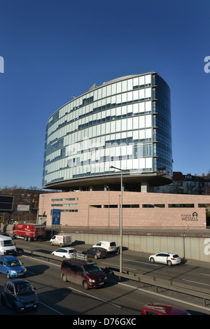 Bürohaus in der Halensee Kronprinz dam Berlin Stockfoto