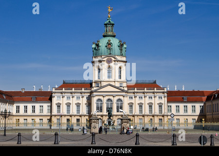 Steckplatz oder Schloss Charlottenburg Palace ist der größte Palast in Berlin, Deutschland und befindet sich im Stadtteil Stockfoto