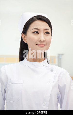 Porträt der Krankenschwester, China Stockfoto