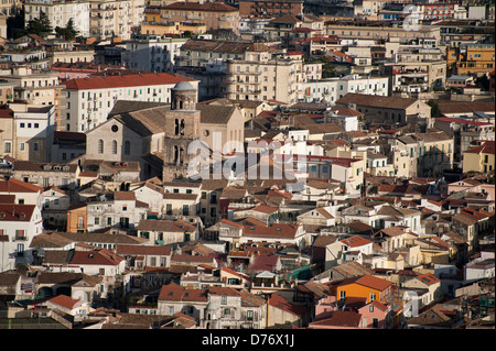 Italien, Kampanien, Salerno, Altstadt und Kathedrale Stockfoto