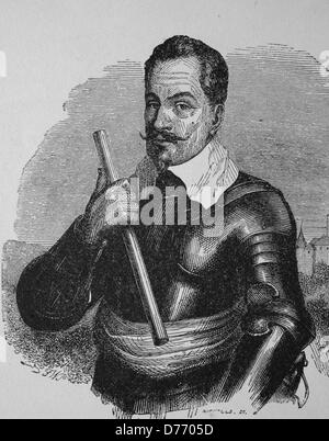 Albrecht von Wallenstein, Albrecht Wenzel Eusebius von Wallenstein, 1583-1634, Herzog von Friedland, Fürst von Sagan, Duke von Mec Stockfoto