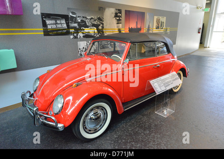 Ein Oldtimer im Reno Automuseum in Amerika. Stockfoto