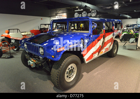 Ein Oldtimer im Reno Automuseum in Amerika. Stockfoto