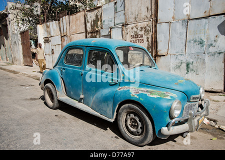 Havanna, Kuba, ein amerikanischer Oldtimer in Havanna Centro Stockfoto