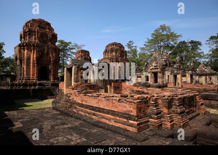 Prasat Muang Tham Khmer Schongebiet Buriram Provinz Thailand Stockfoto