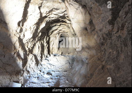 Rhyolith Goldmine Eingang. Stockfoto