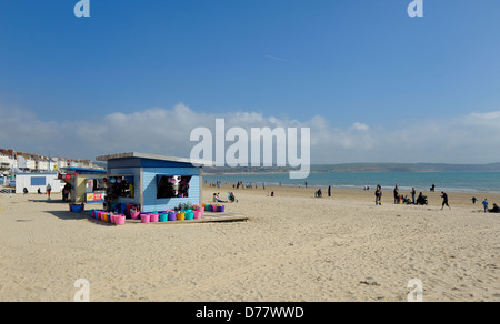 Weymouth Strand Dorset England uk Stockfoto