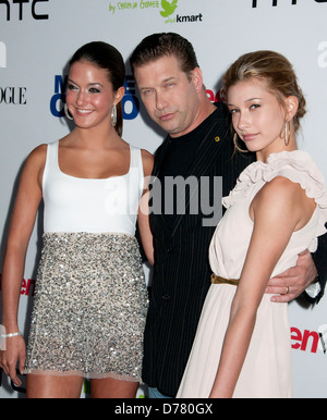 Stephen Baldwin mit Töchtern Alaia Baldwin und Hailey Baldwin Teen Vogue-premiere von "Monte Carlo", gehalten am Lincoln Square Theatre - Ankunft New York City, USA - 23.06.11 C Stockfoto