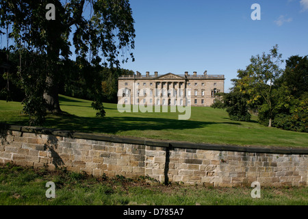 Wentworth Castle ist eine Note, die ich aufgelistet, Landhaus, dem ehemaligen Sitz der Grafen Strafford, am Stainborough, in der Nähe von Barnsley Stockfoto