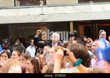 David Gregory Blake Shelton die live am Rockefeller Center als Teil der "Today Show" Konzert Reihe New York City, USA - 08.07.11 Stockfoto