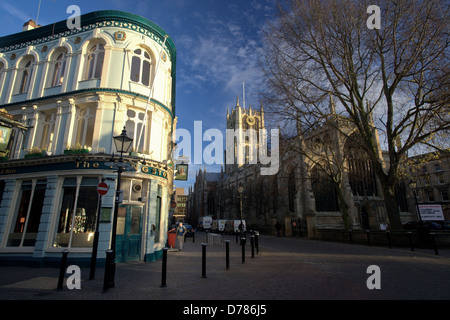 Holy Trinity Church ist eine anglikanische Kirche im Zentrum von Kingston upon Hull, East Riding of Yorkshire, England. Stockfoto