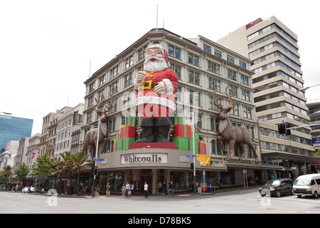 Weihnachtsdekoration in Auckland, Neuseeland Stockfoto
