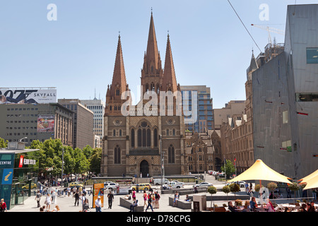 St Pauls Cathedral Melbourne, Australien Stockfoto