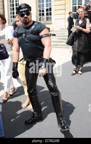 Peter Marino Paris Fashionweek - Haute Couture - Dior Herbst/Winter 2011/2012, statt im Rodin-Museum - Promis Paris, Frankreich Stockfoto