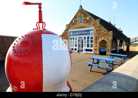 Brunnen als nächstes Meer, Hafenamt, Norfolk, England, UK, englische Nordsee Küstenhafen und Resort Stockfoto