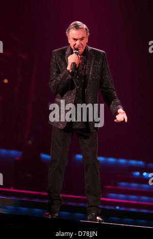 Neil Diamond spielt in Ahoy, Rotterdam-Rotterdam, Niederlande - 09.06.11 Stockfoto