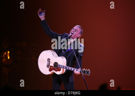 Neil Diamond spielt in Ahoy, Rotterdam-Rotterdam, Niederlande - 09.06.11 Stockfoto