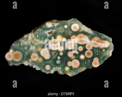 Slab Ocean Jaspis auf in der Nähe von Dorf Marovato an der Nordwestküste Madagaskars gefunden. Stockfoto