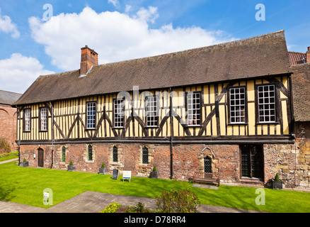 Die Händler Abenteurer Hall ist eine mittelalterliche Guildhall in der Stadt von York North Yorkshire England UK GB EU Europa Stockfoto