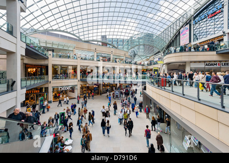 Das neue (ab 2013) Trinity Leeds Einkaufszentrum, Leeds, West Yorkshire, Großbritannien Stockfoto