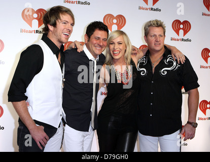 Rascal Flatts und Natasha Bedingfield ich Herz-Radio-Musik-Festival im MGM Grand Resort and Casino - Tag 2 Las Vegas, Nevada Stockfoto