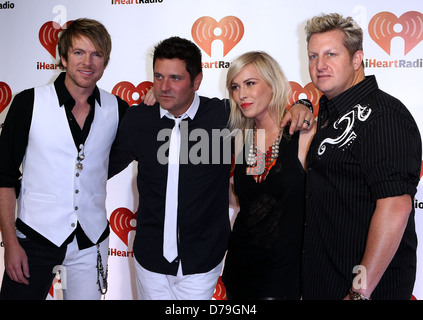 Rascal Flatts und Natasha Bedingfield ich Herz-Radio-Musik-Festival im MGM Grand Resort and Casino - Tag 2 Las Vegas, Nevada Stockfoto