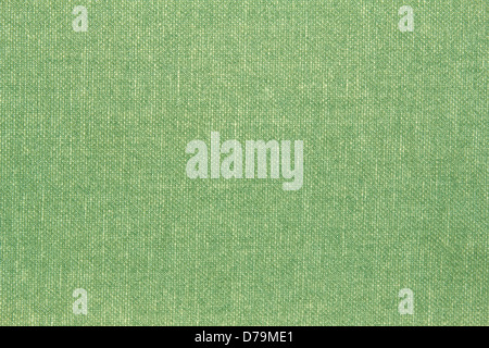 grüne Leinwandtextur Stockfoto