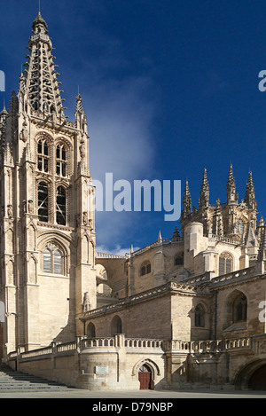 Kathedrale von Santa Maria in Burgos Spanien Stockfoto