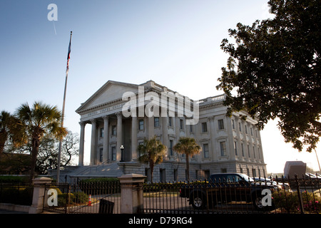 Ein Blick auf Custom House in Charleston im US-Bundesstaat North Carolina Stockfoto