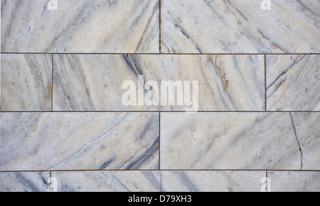 schwarzen und weißen Marmorblock flache Oberfläche für den Einsatz als Hintergrund, Designer von Webseiten, elektronische Spiele Stockfoto