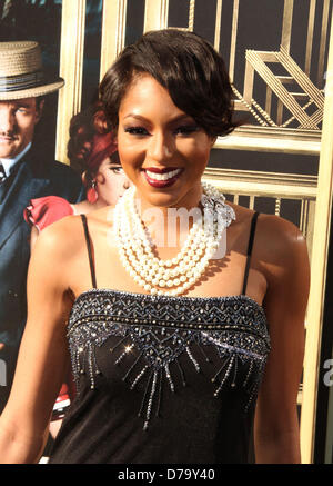 New York, USA 1. Mai 2013. Unterhaltung Reporter ALICIA QUARLES besucht die Weltpremiere von "The Great Gatsby" Avery Fisher Hall im Lincoln Center statt. (Bild Kredit: Kredit: Nancy Kaszerman/ZUMAPRESS.com/Alamy Live-Nachrichten) Stockfoto