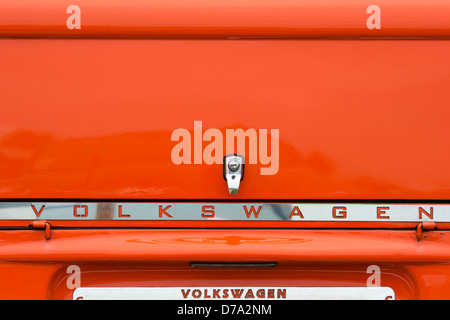 VW Volkswagen Camper van Heck Stockfoto