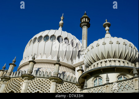 Verzierten Kuppeln, Brighton Royal Pavilion, UK Stockfoto