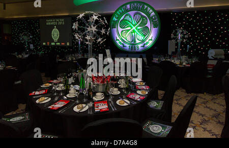 29.04.2013 Glasgow, Schottland. Bühne frei für den Celtic Club Fußballspieler des Jahres-Preisverleihung. Stockfoto