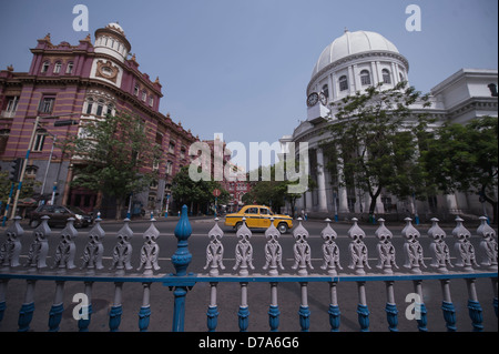 gelbes Taxi [Land] [WOP] Stockfoto