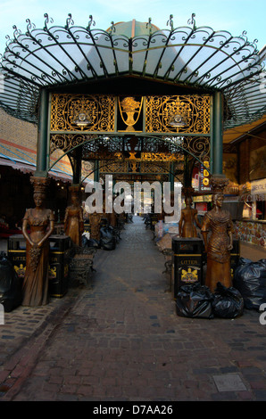 Imbissbuden in Stables Market in London, England Stockfoto